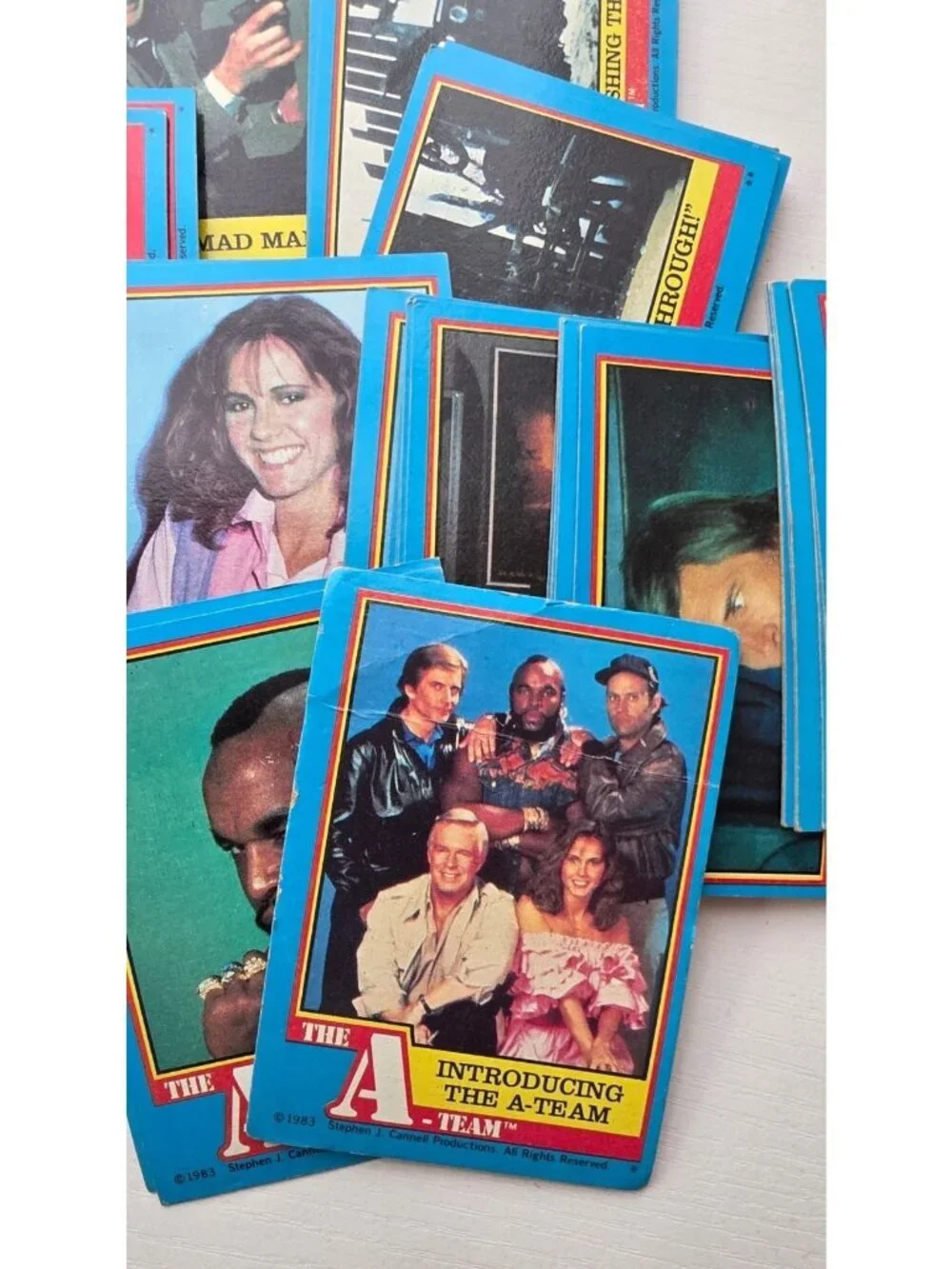 Vintage 1983 Topps The A-Team Trading Cards - Picture 4 of 6